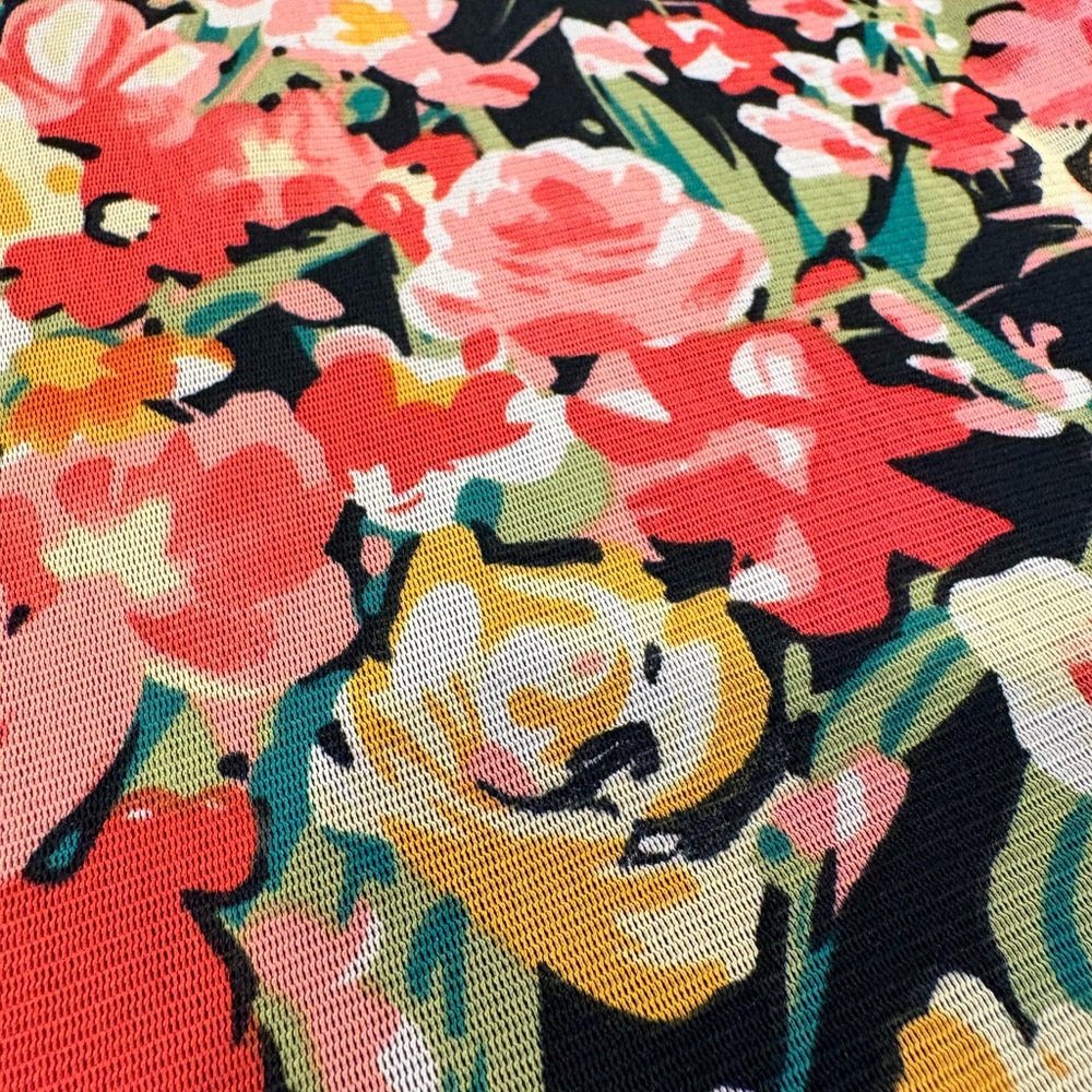 Floral Women's Top - Multicolor, size S - Picture 4 of 6